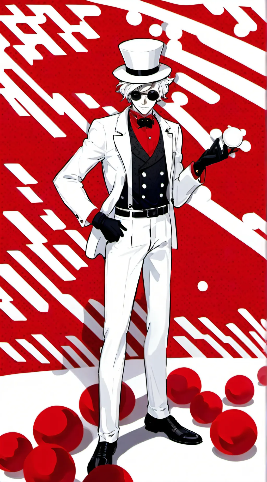 ai character: Nightmare doll... background