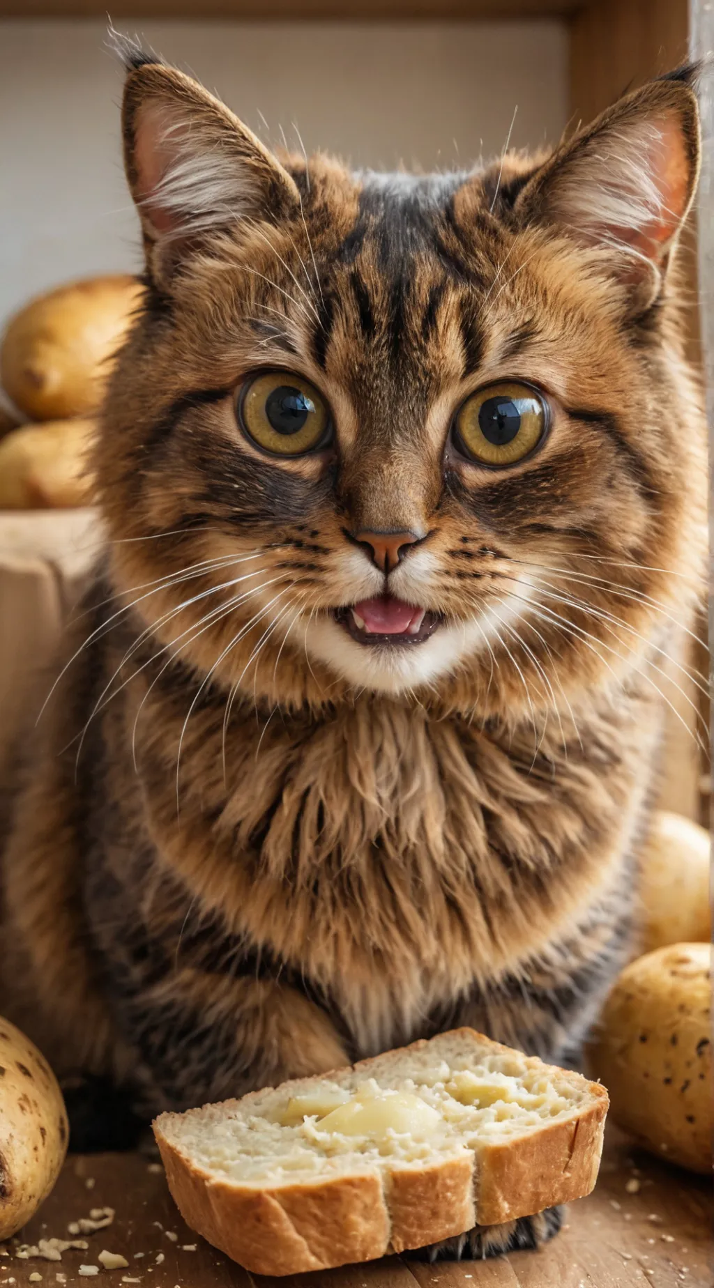 ai character: Brownie background