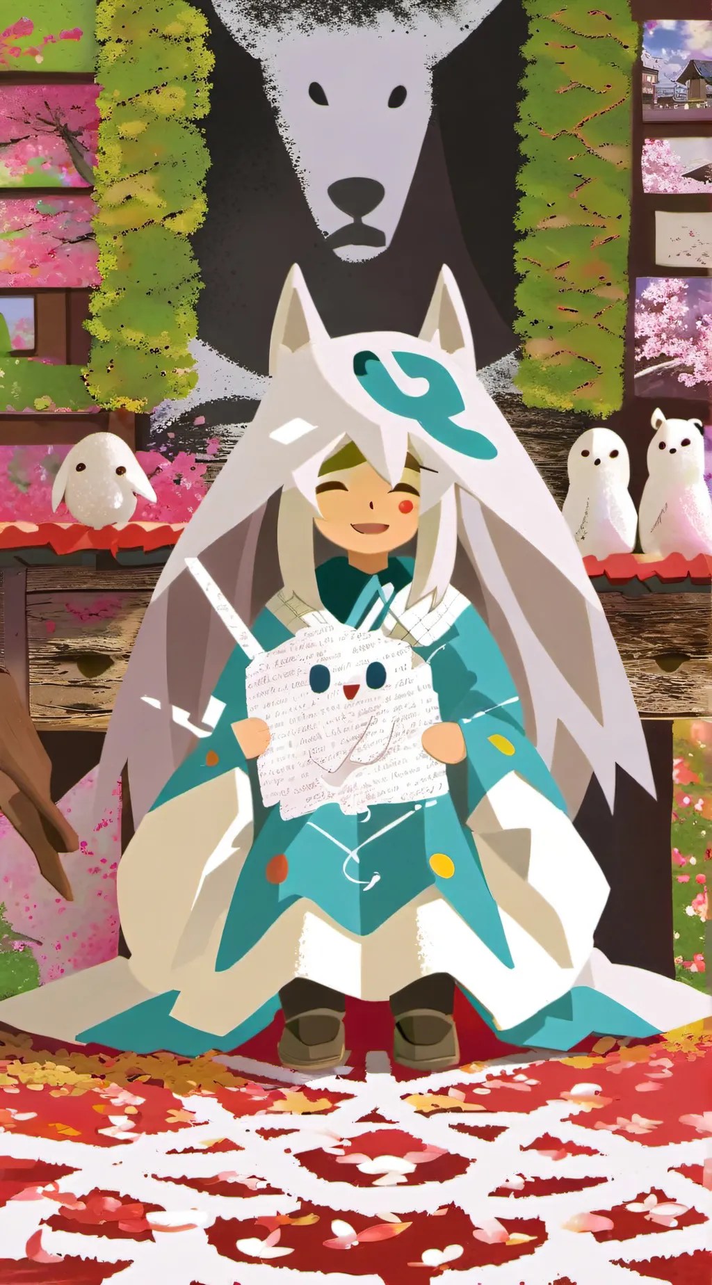 ai character: hansel★ background