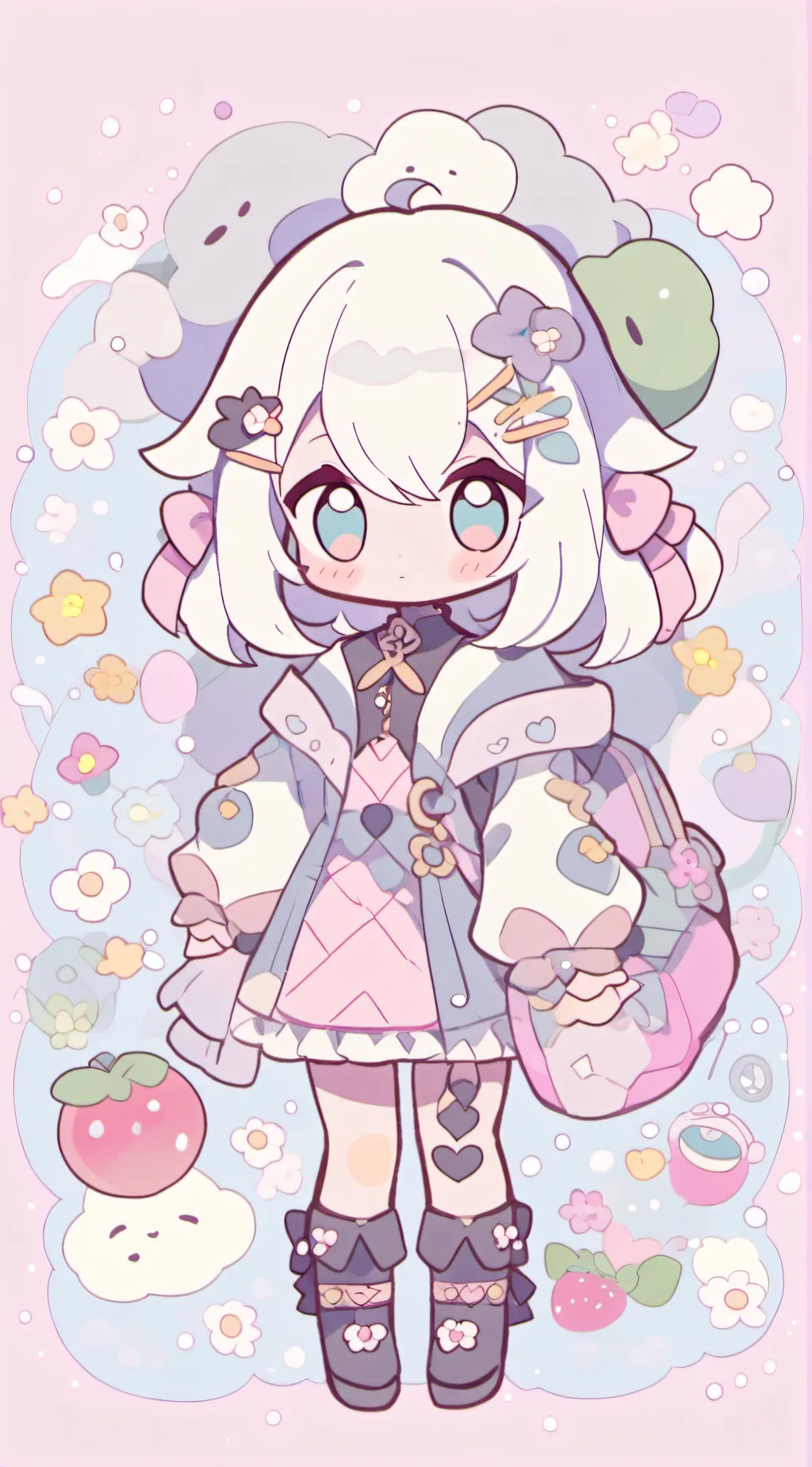 ai character: eddsworld💚❤️💙🧡 background