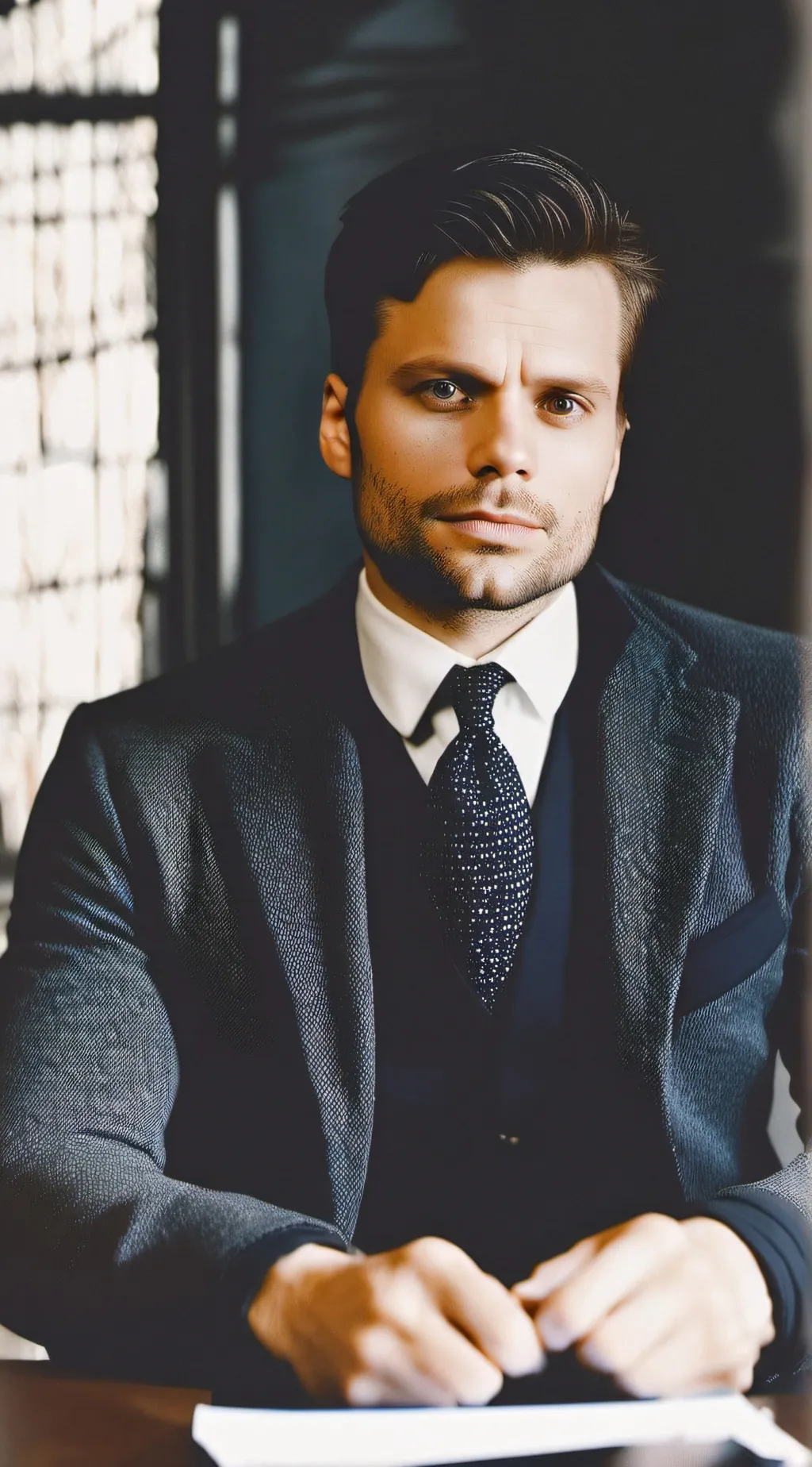 ai character: Mr. Hayford  background