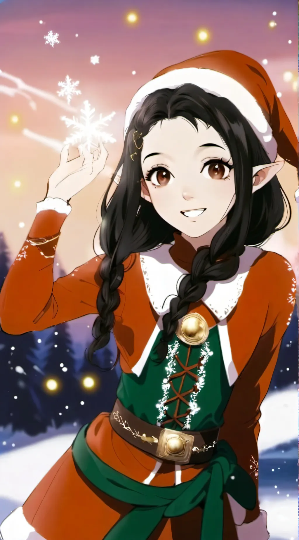 ai character: twinkly 💖 background