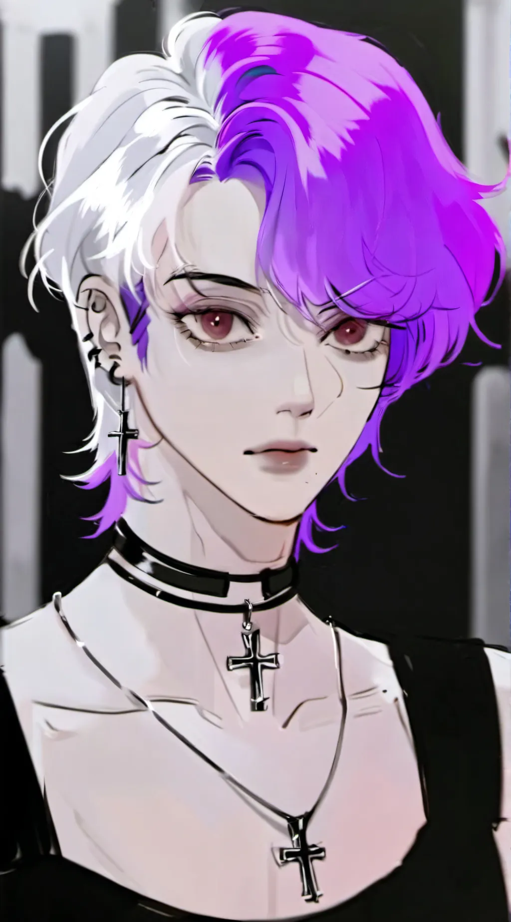 ai character: mitsuki🤘🎸 background