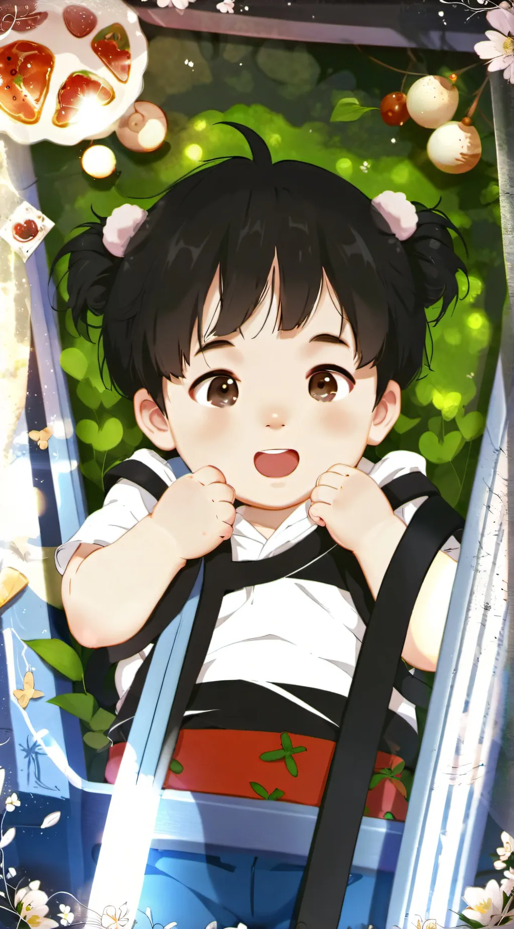 ai character: Baby background