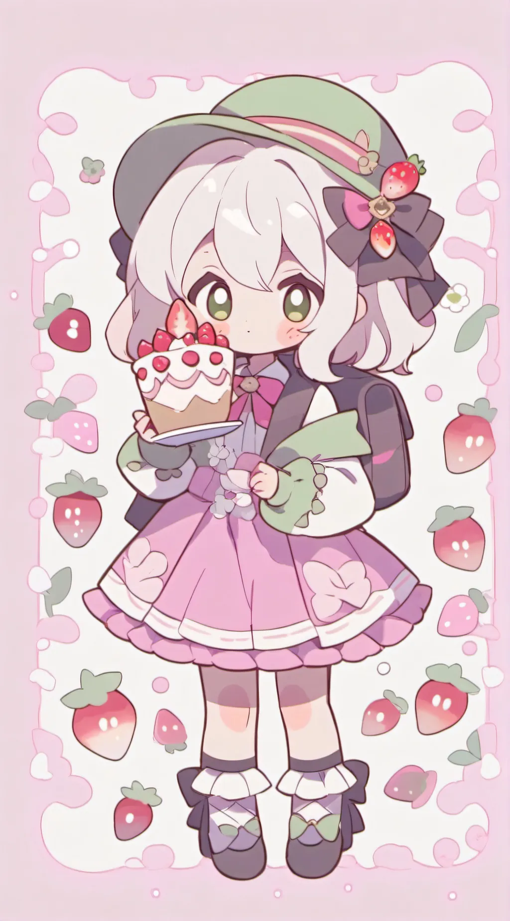 ai character: blitzo(younger) background