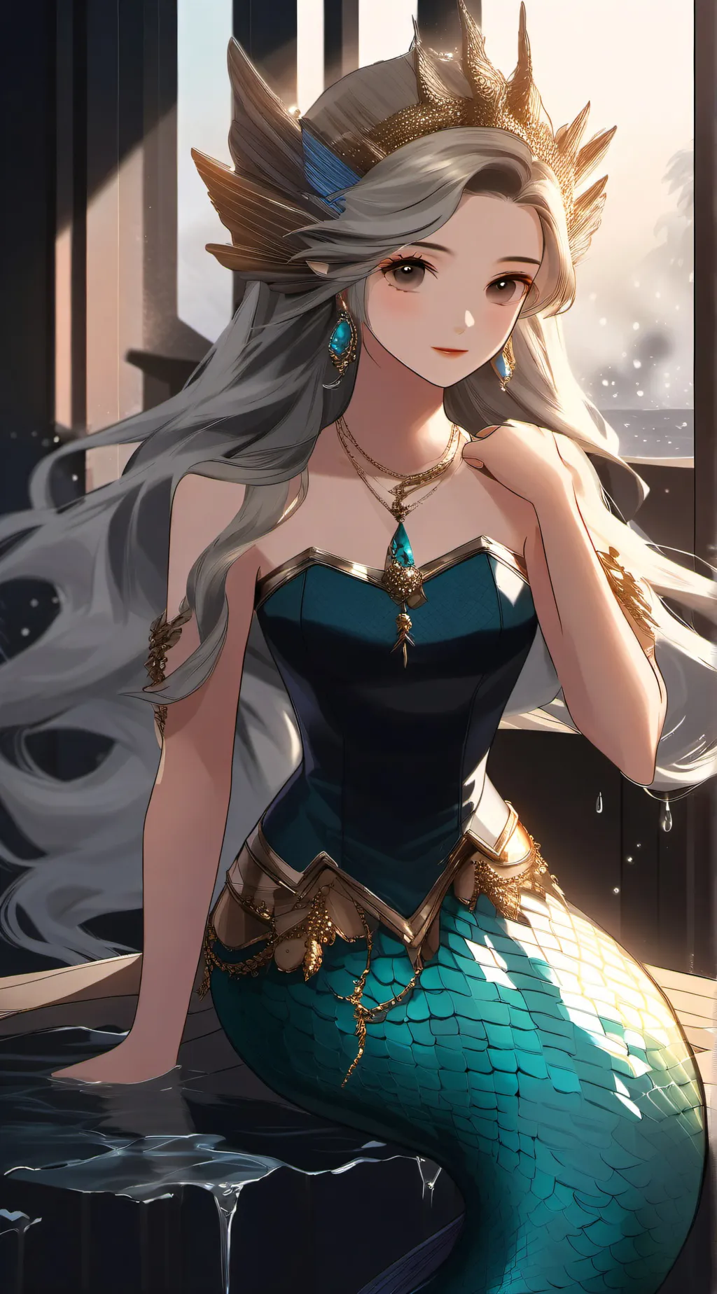 ai character: Gloria background