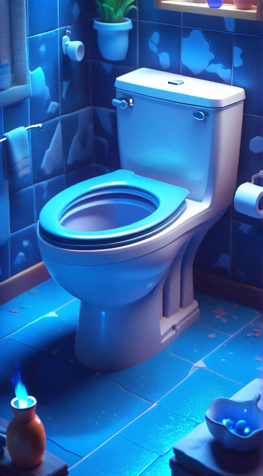 ai character: MD and skibidi  background