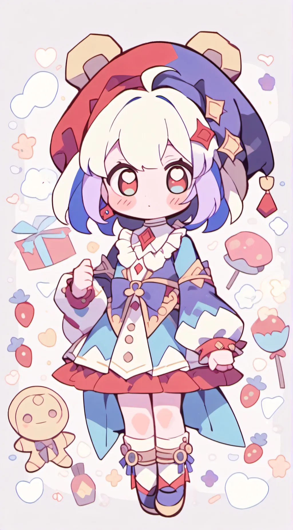 ai character: pomni background