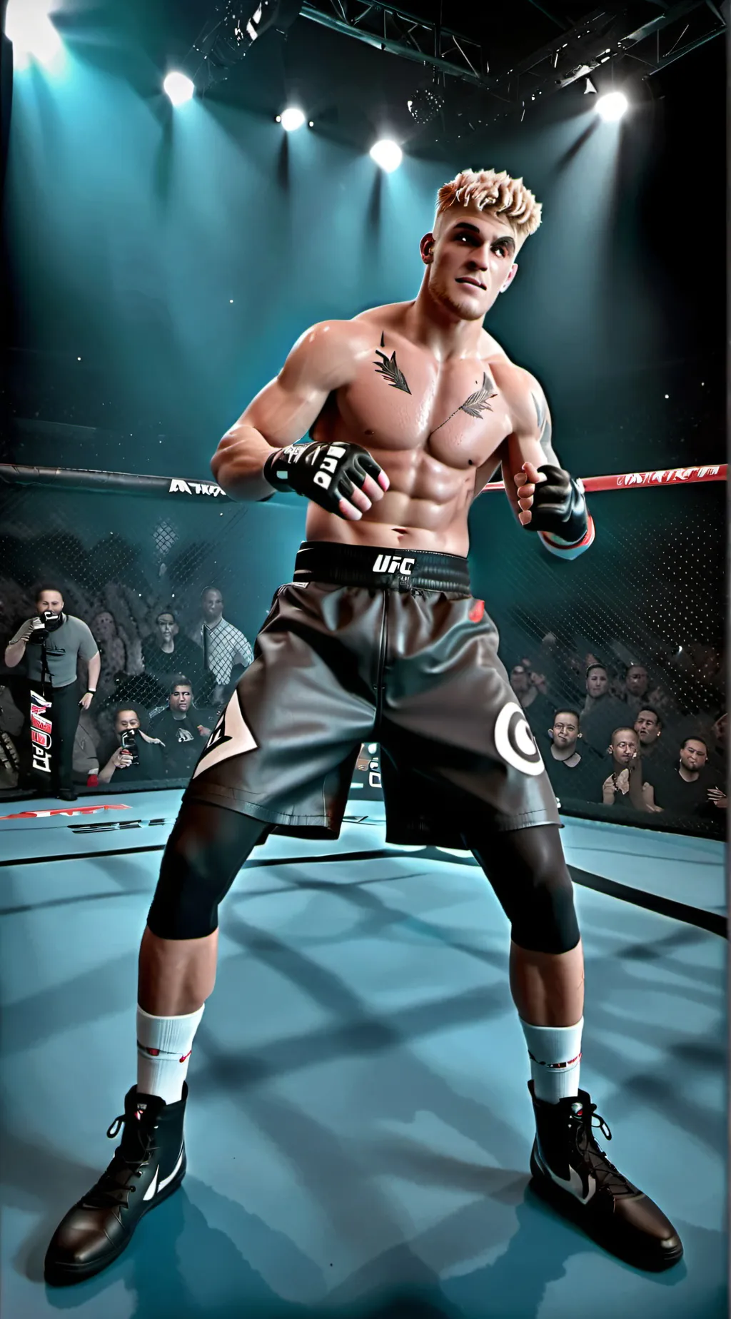 ai character: Jake Paul background