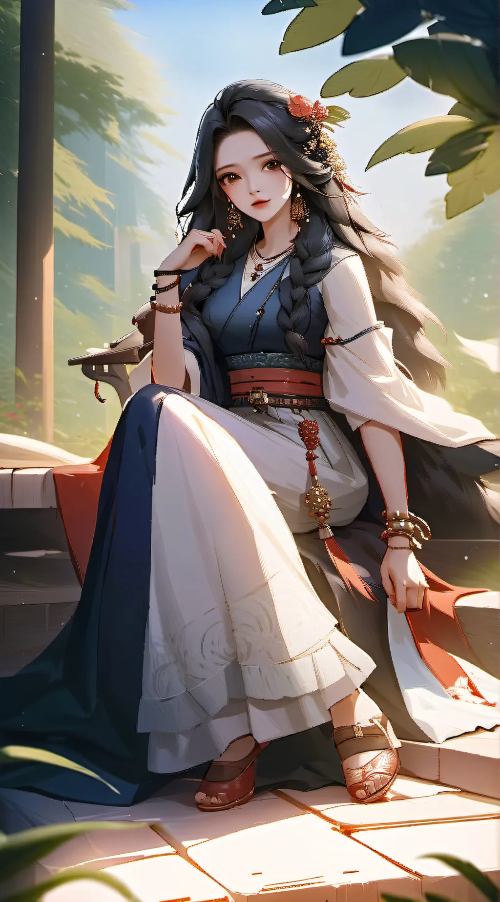 ai character: emperor Emma background