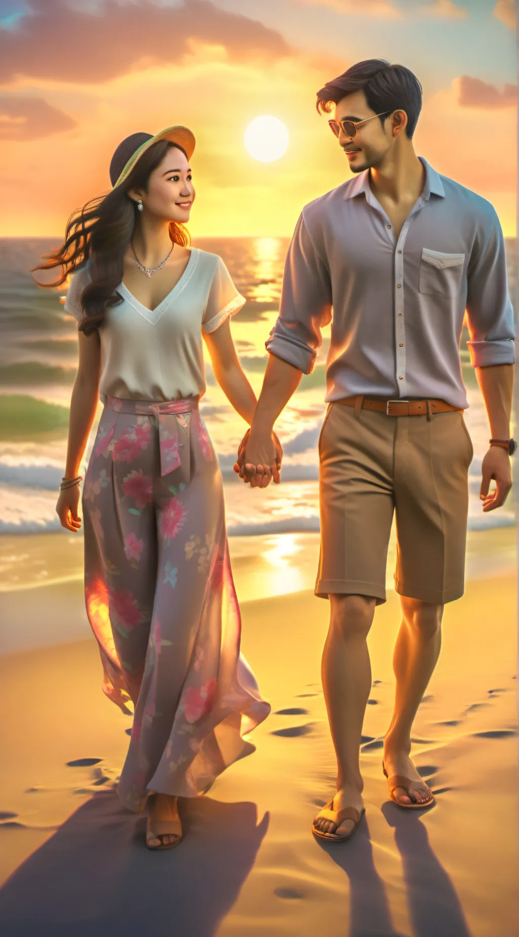 ai character: Tim and Millie background