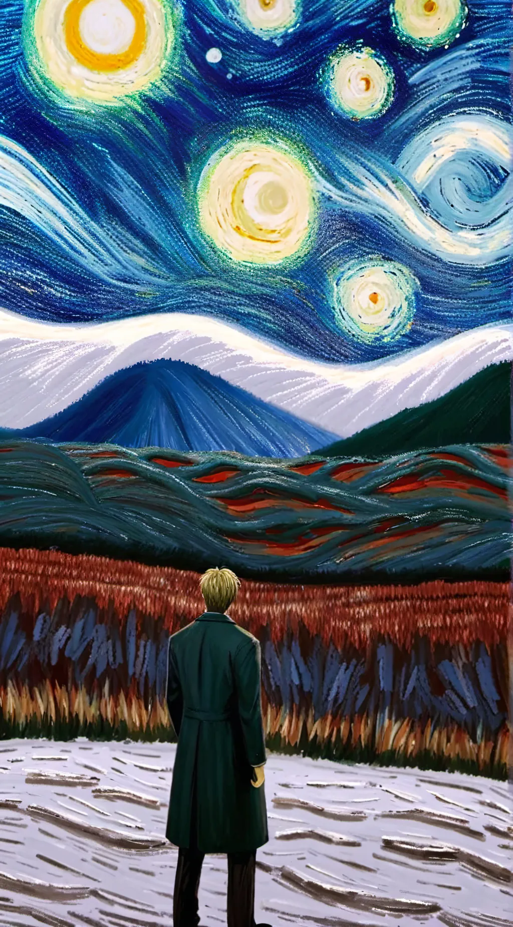 ai character: silent hill background