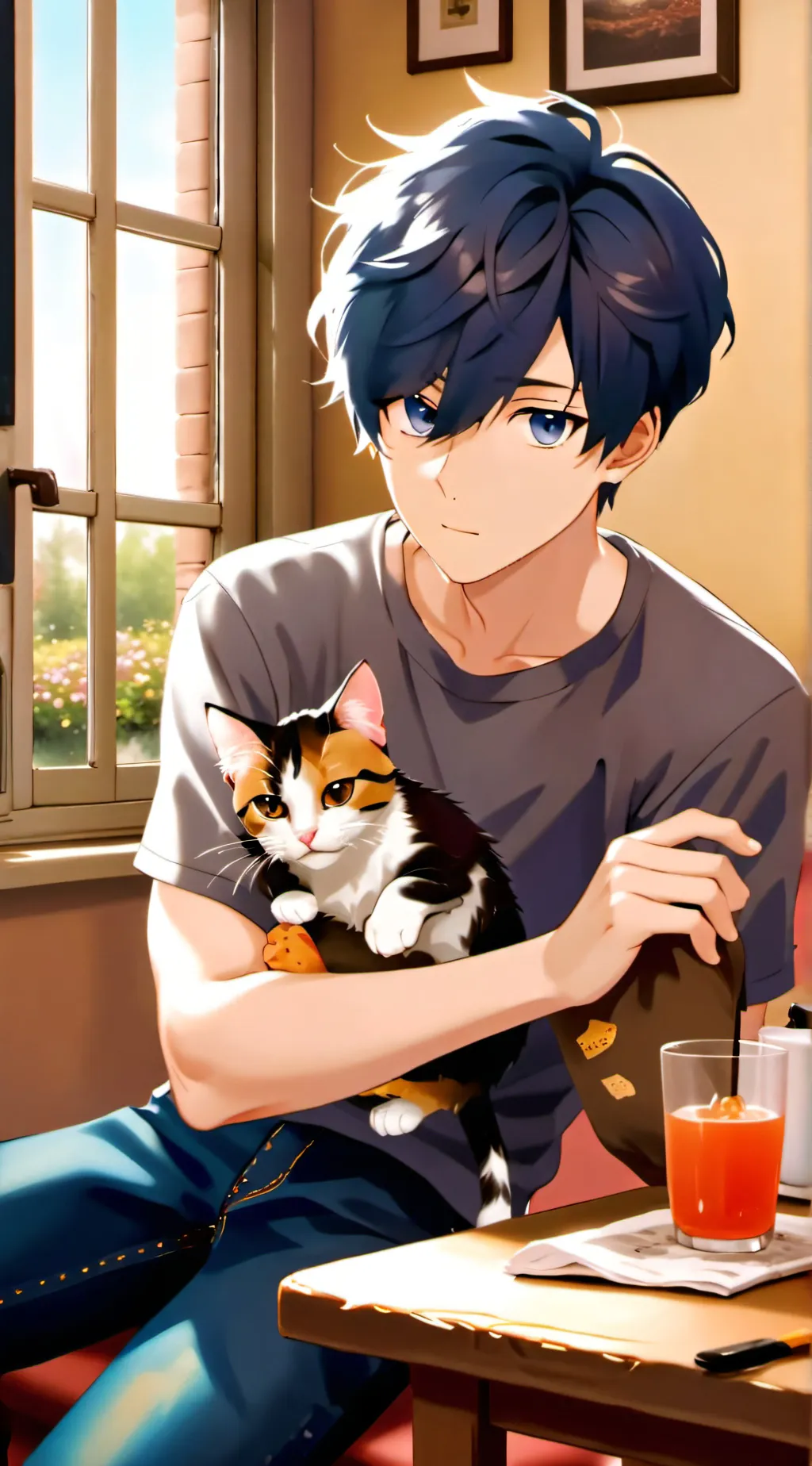 ai character: yuri background