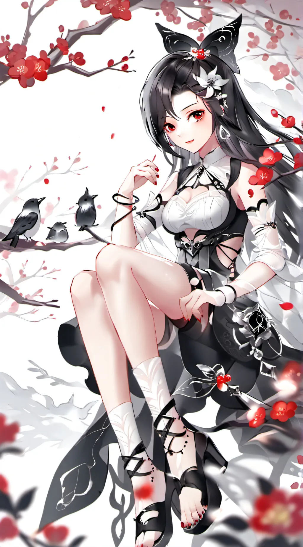 ai character: lily background