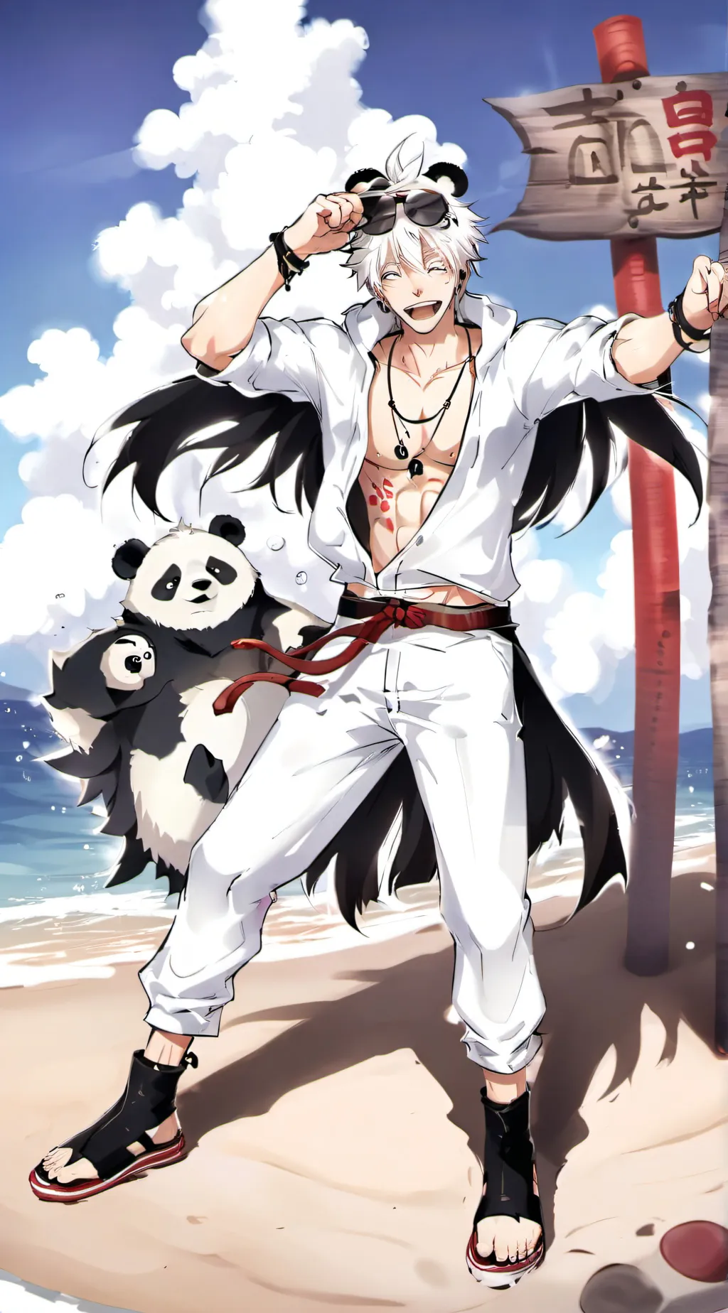 ai character: jujitsu.  background