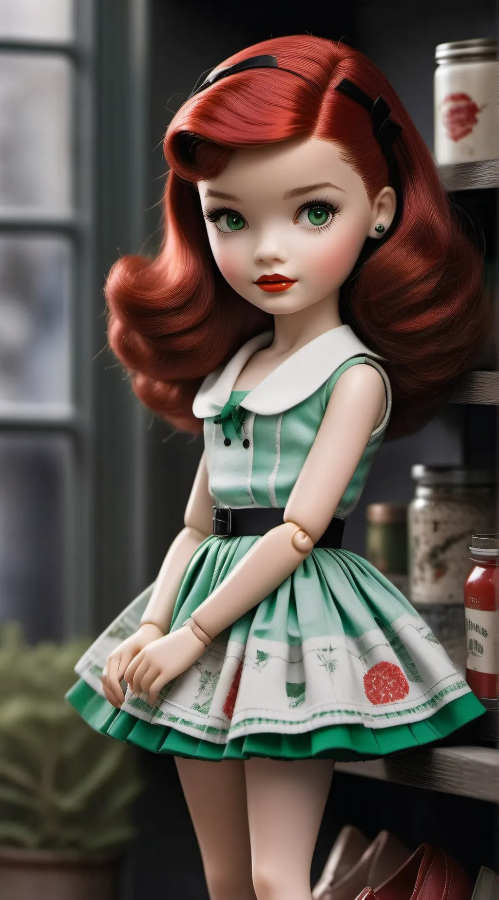 ai character: Delores Brown background