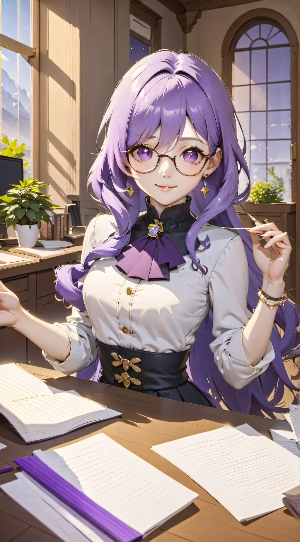 ai character: Hana Noreen background