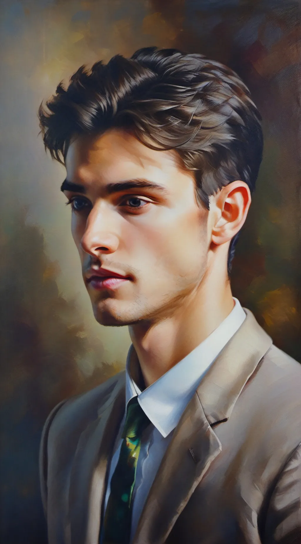 ai character: Sebastian  background