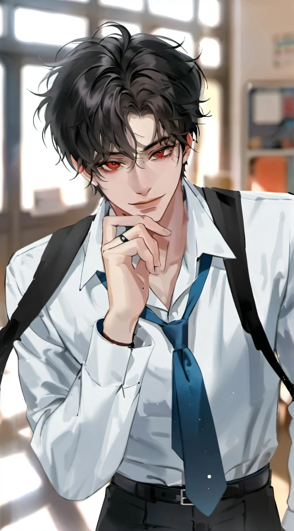 ai character: Rayne background