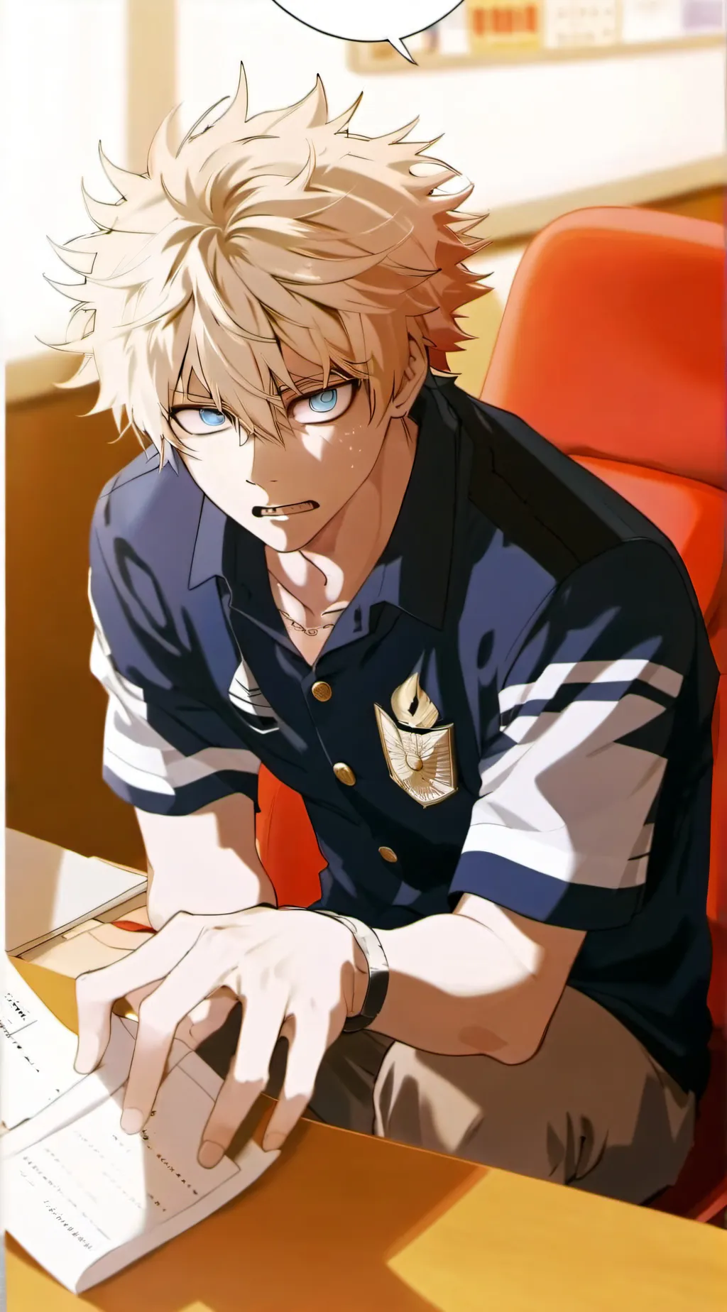 ai character: MHA work background