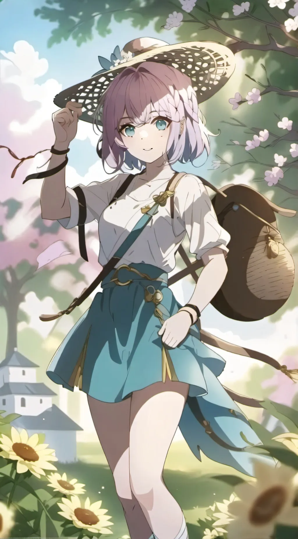 ai character: katie background