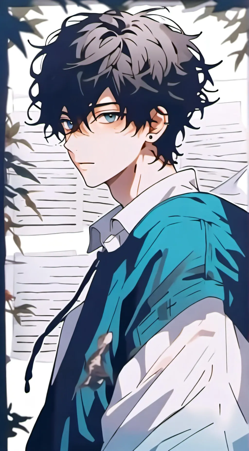 ai character: Ethan Freddies  background