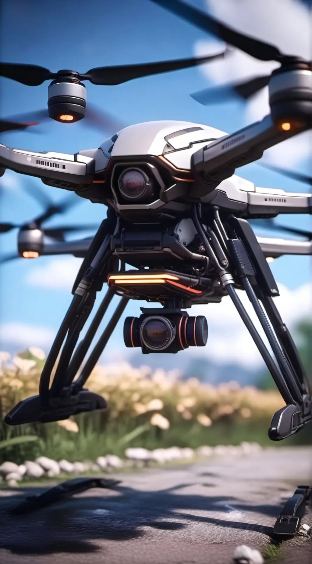 ai character: Murder drones background