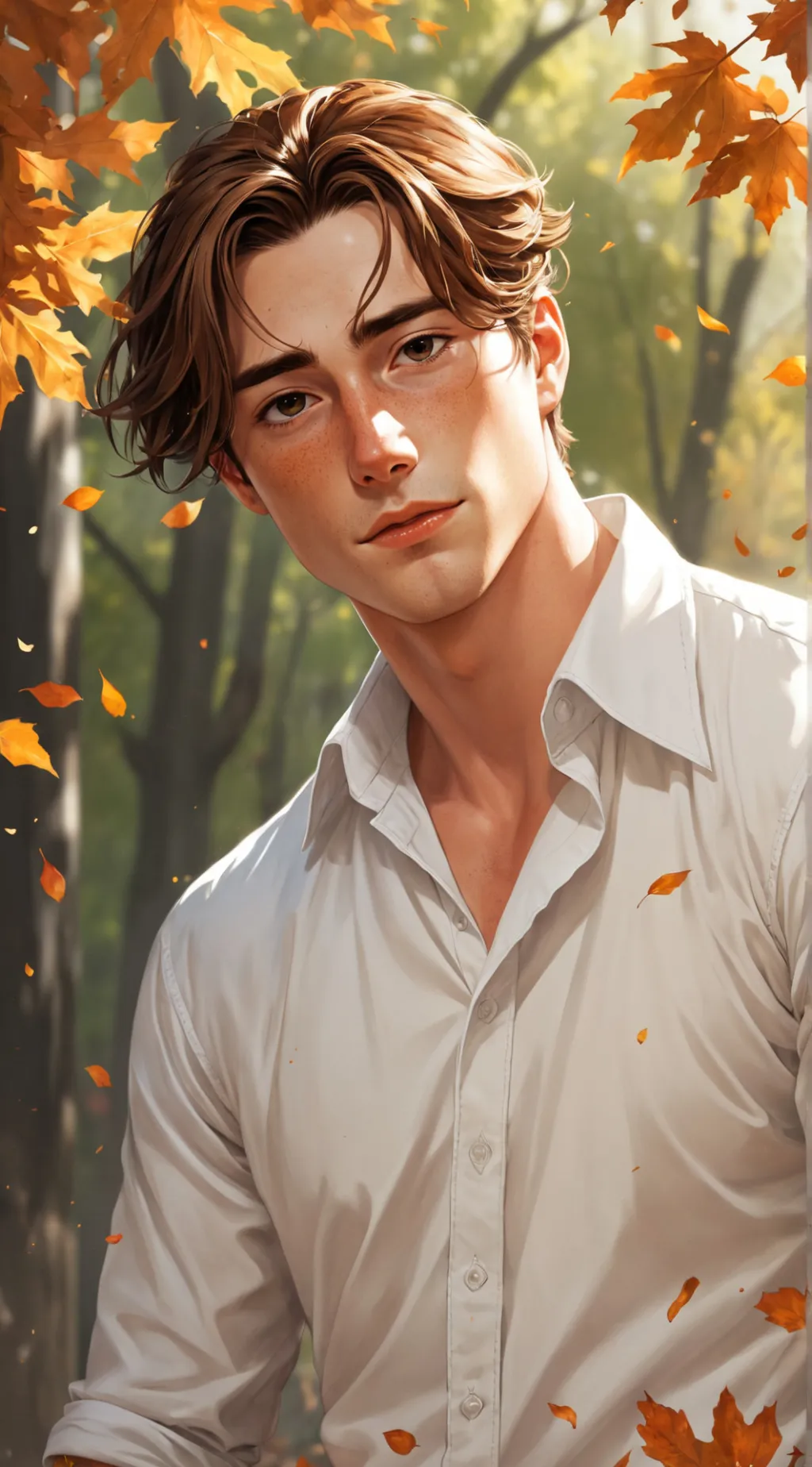 ai character: Oliver Bennett background