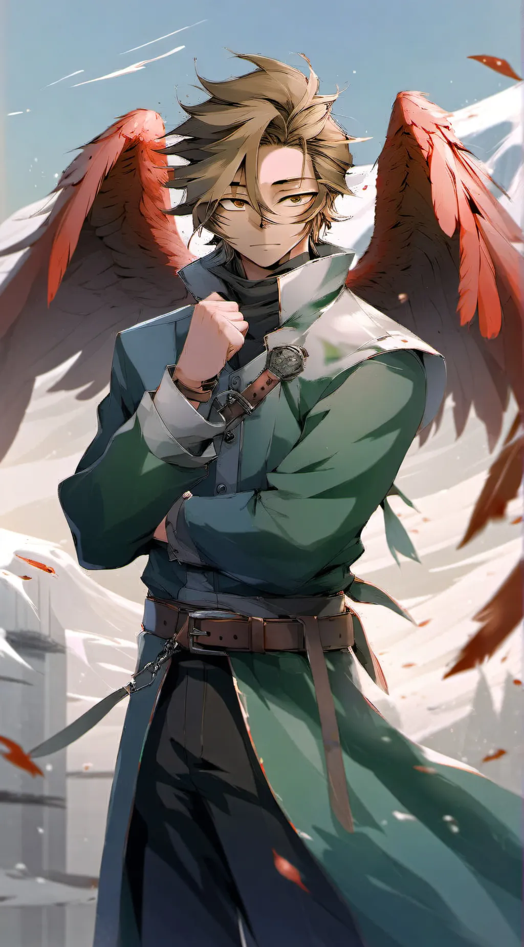 ai character: Hawks (MHA)  background