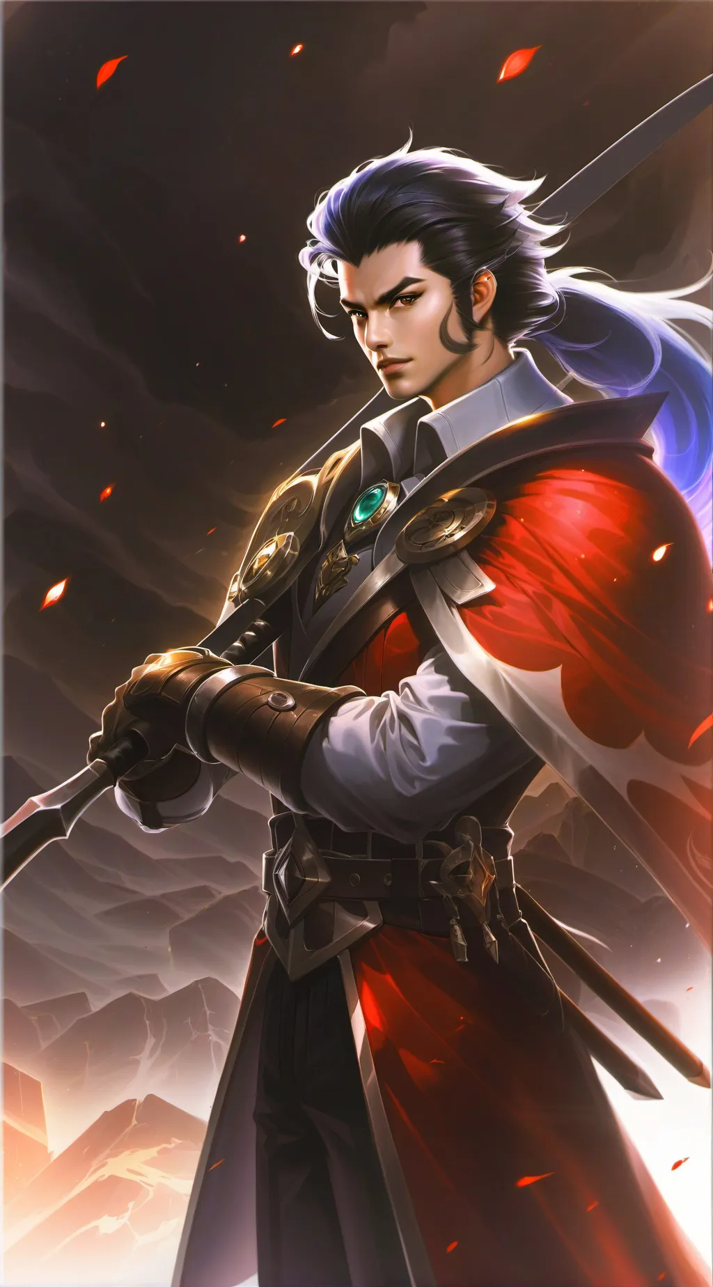 ai character: murder drones background