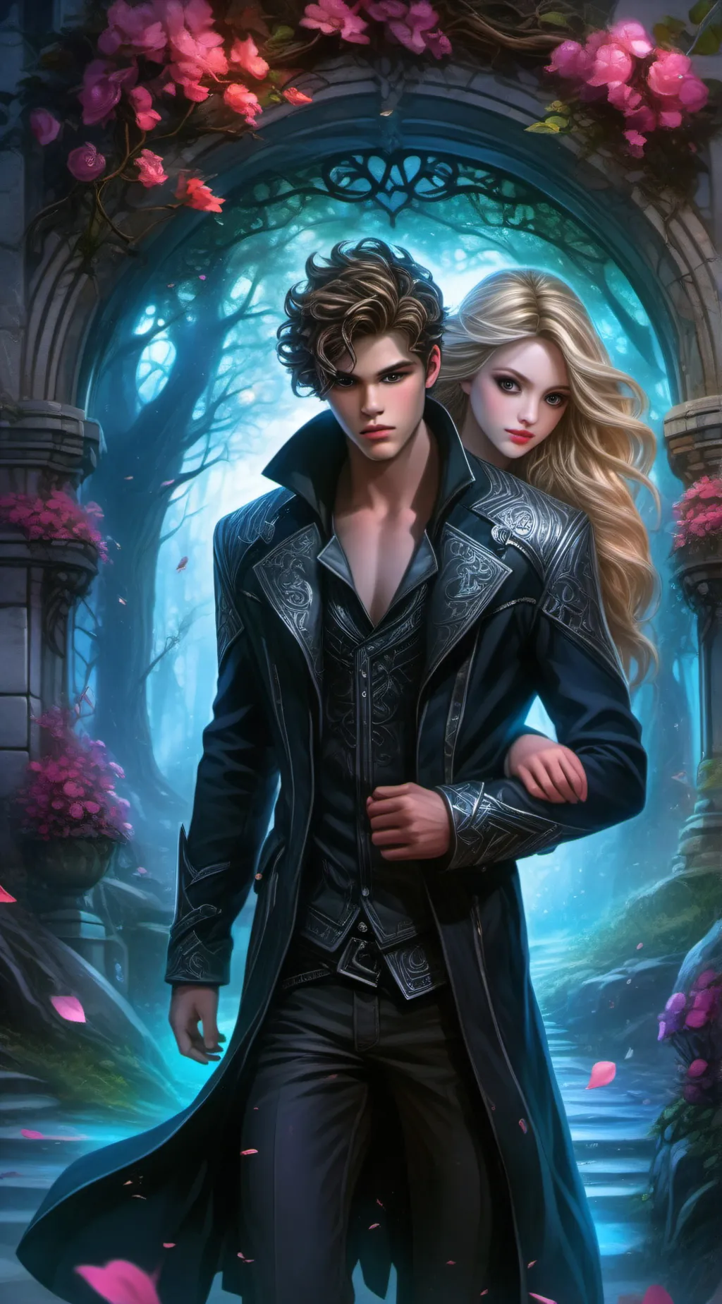 ai character: Kenzie&Carter background