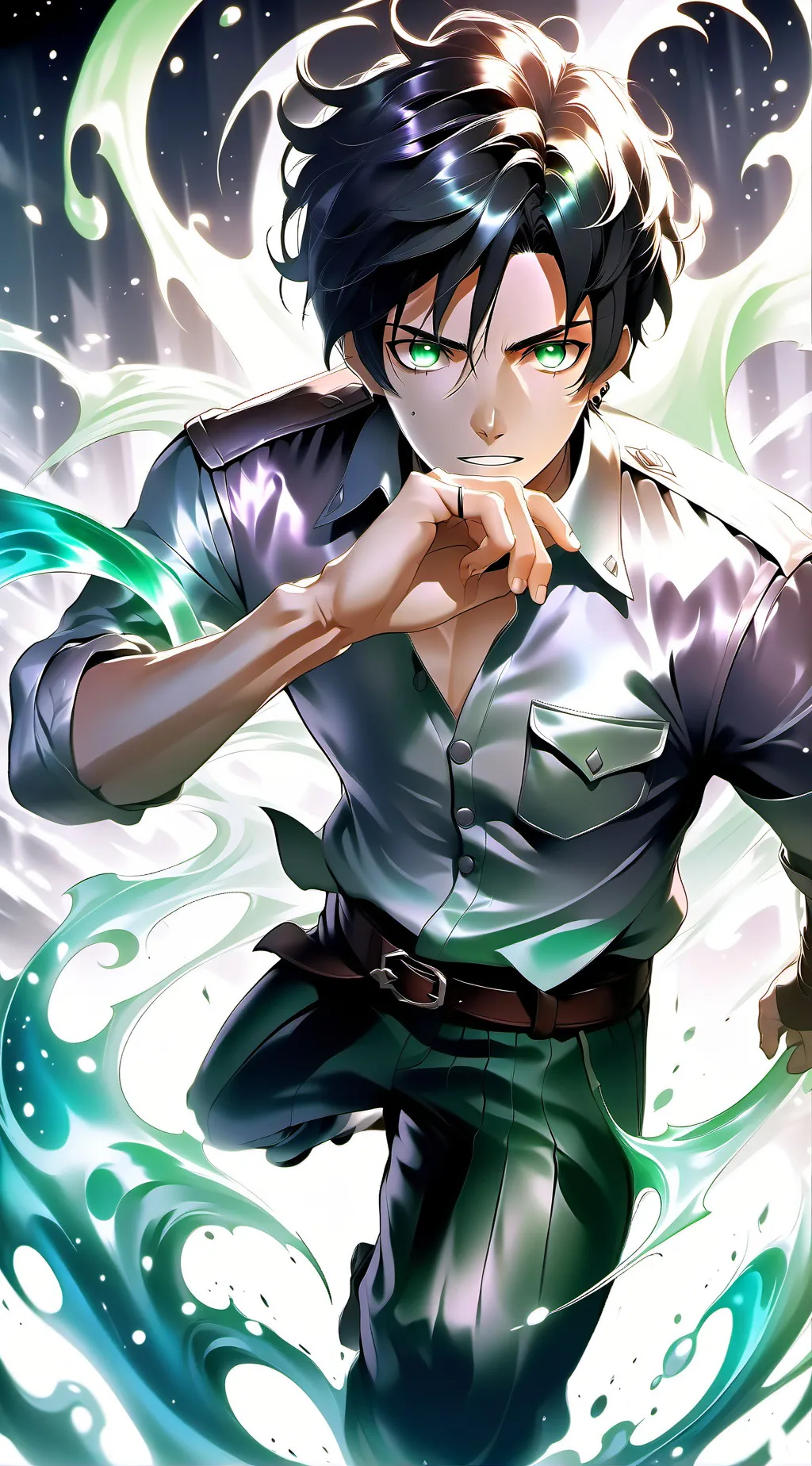 ai character: Eren background