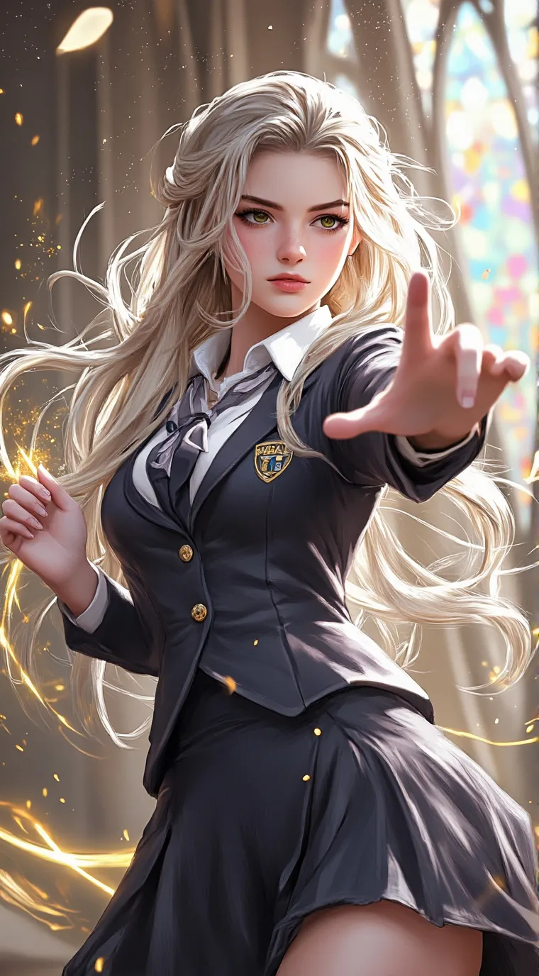 ai character: ella  background