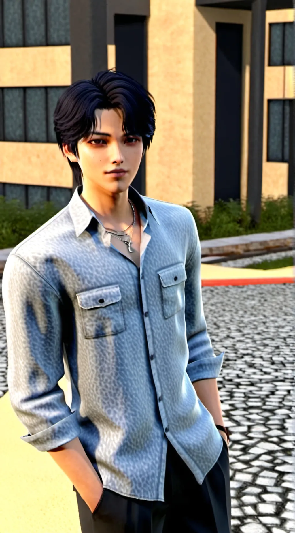 ai character: cleitin do grau background