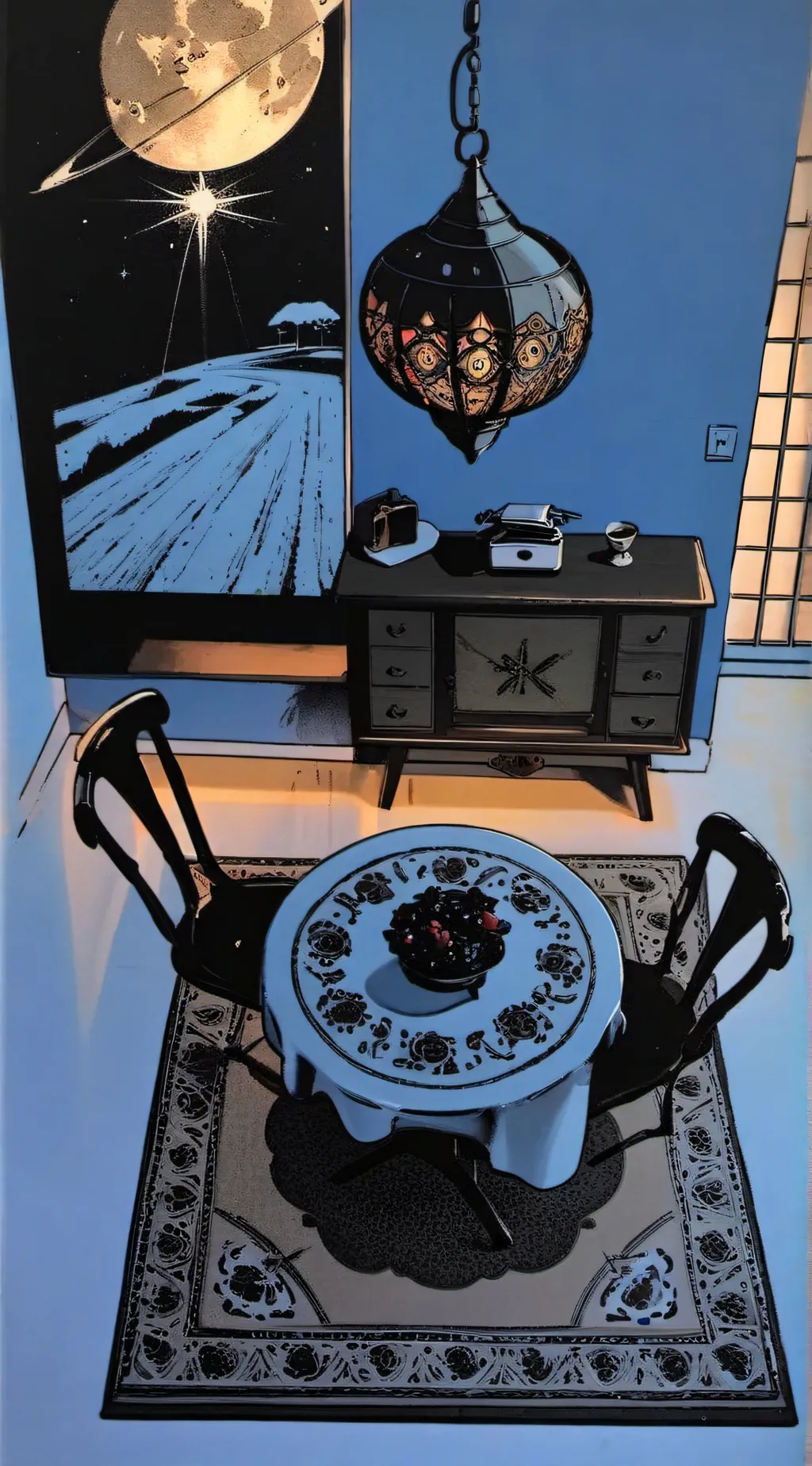 ai character: MHA tp to ur house background