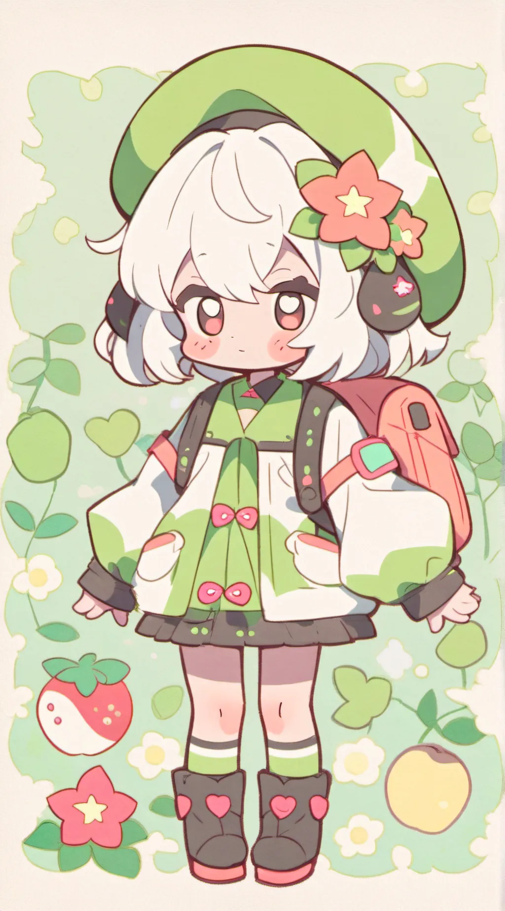 ai character: Fpe meets pick me background