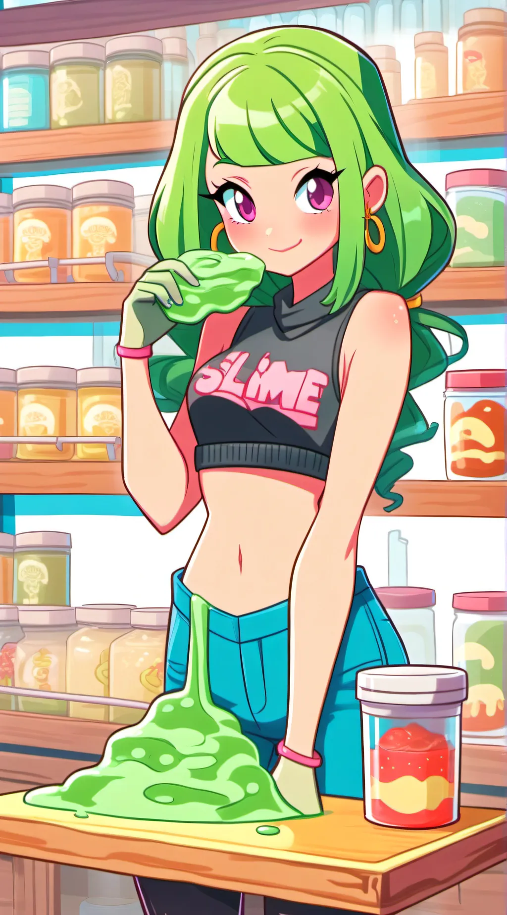 ai character: ♥️Sleepover ♥️ background