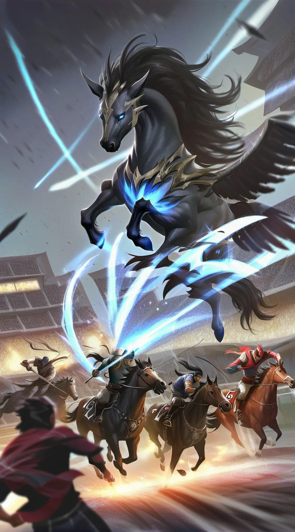 ai character: My Little Pony  background