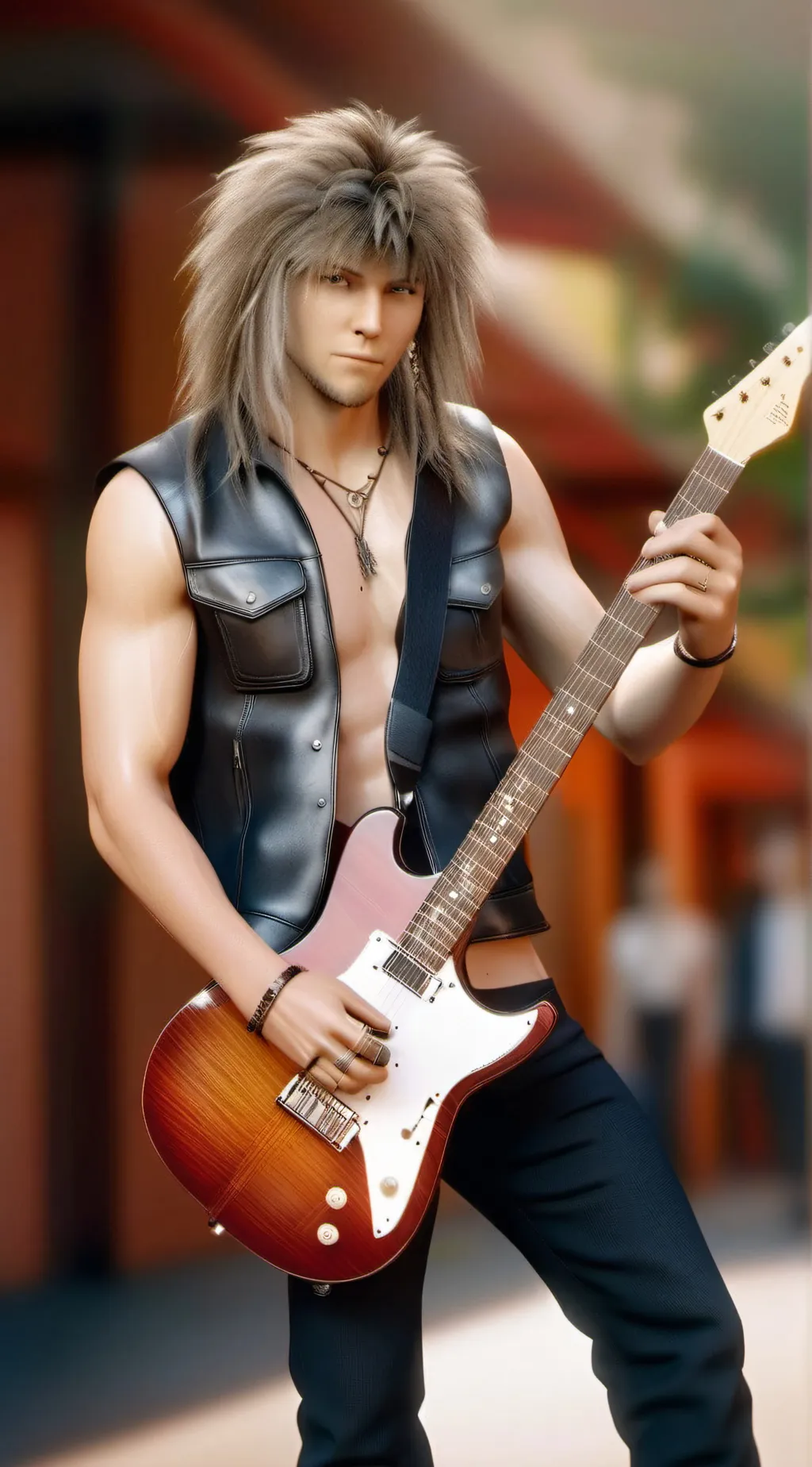 ai character: Dave "Shark" Sabo  background