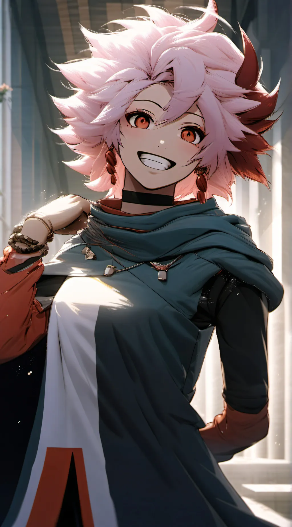 ai character: Mina Ashido background