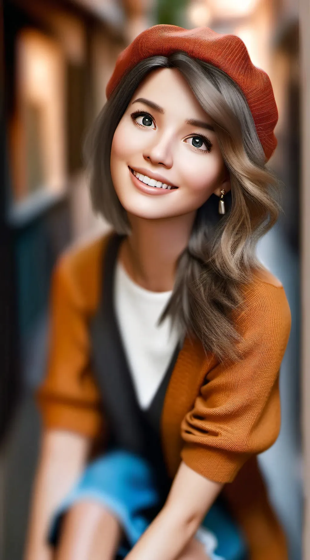 ai character: Rosa background