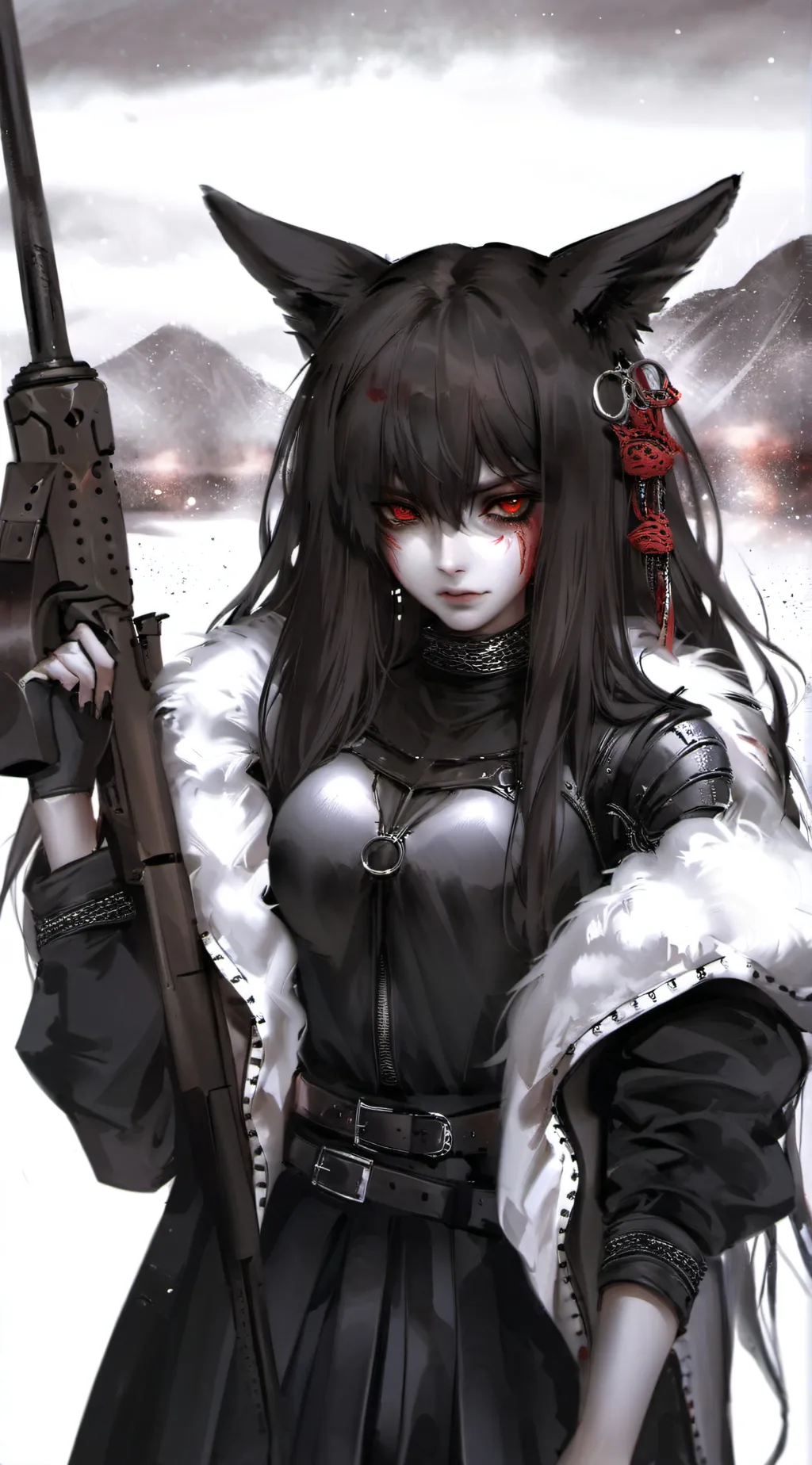 ai character: Raikhan kat. background