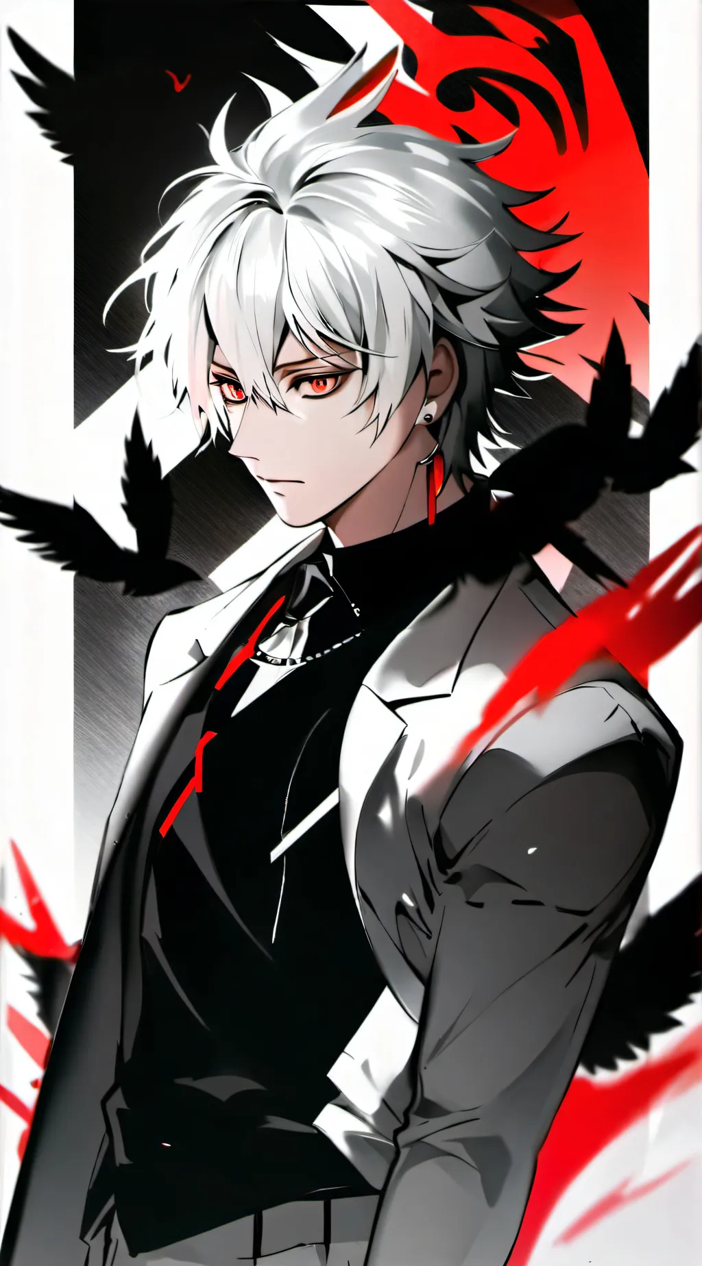 ai character: Katsuki Bakugo background