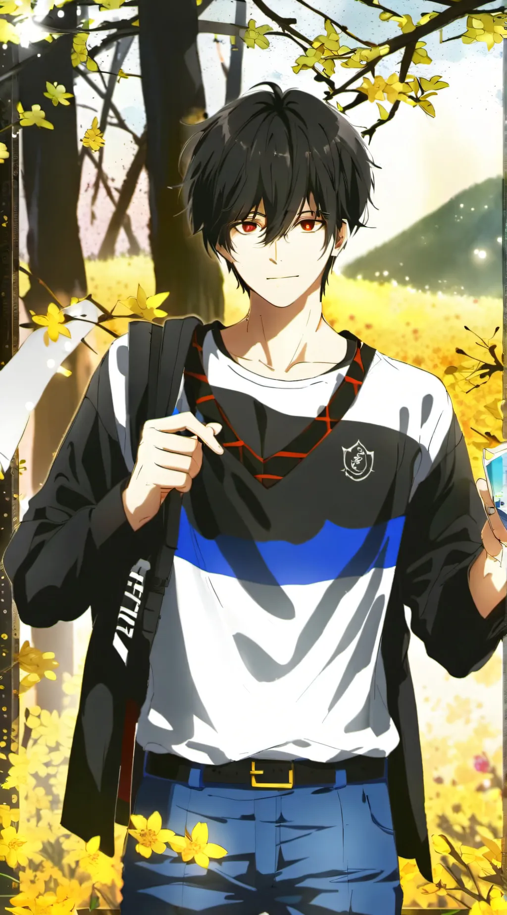 ai character: sak background