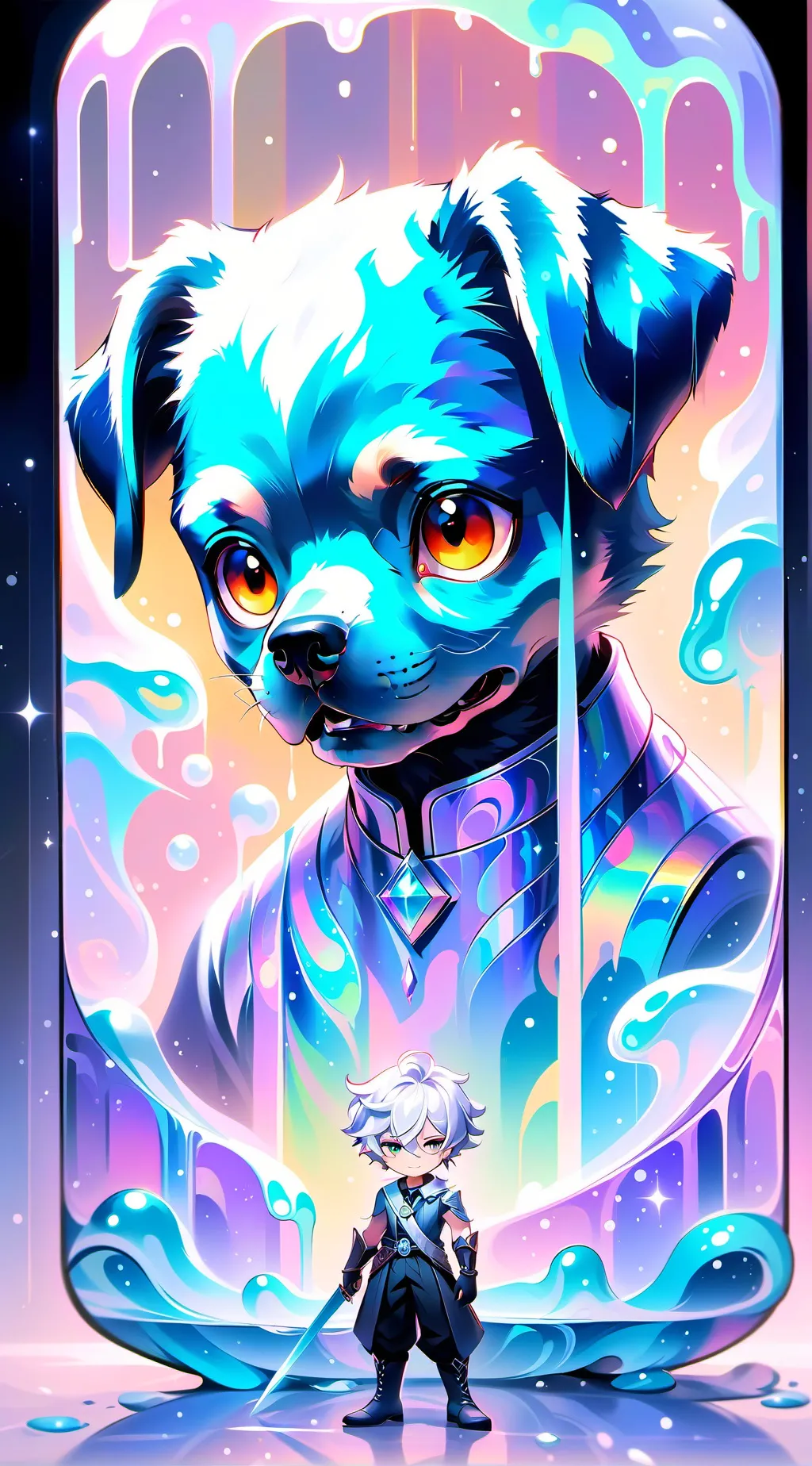 ai character: pickles background