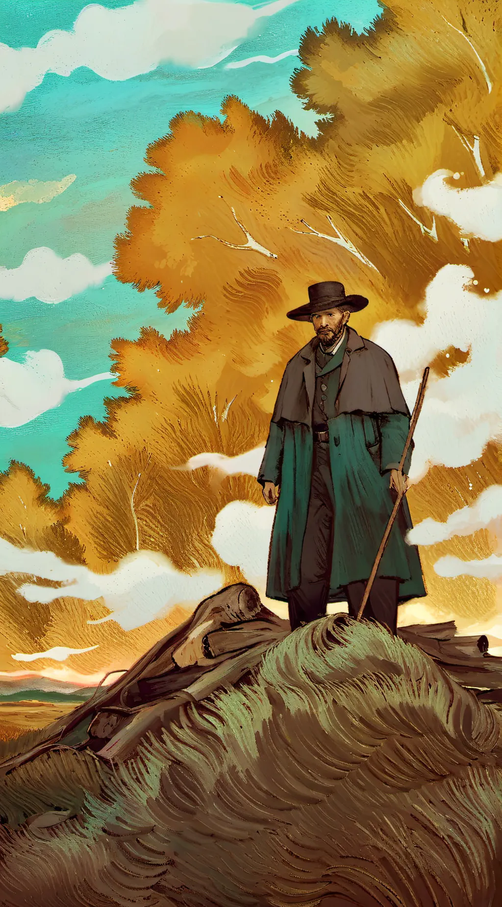 ai character: PG-001 background