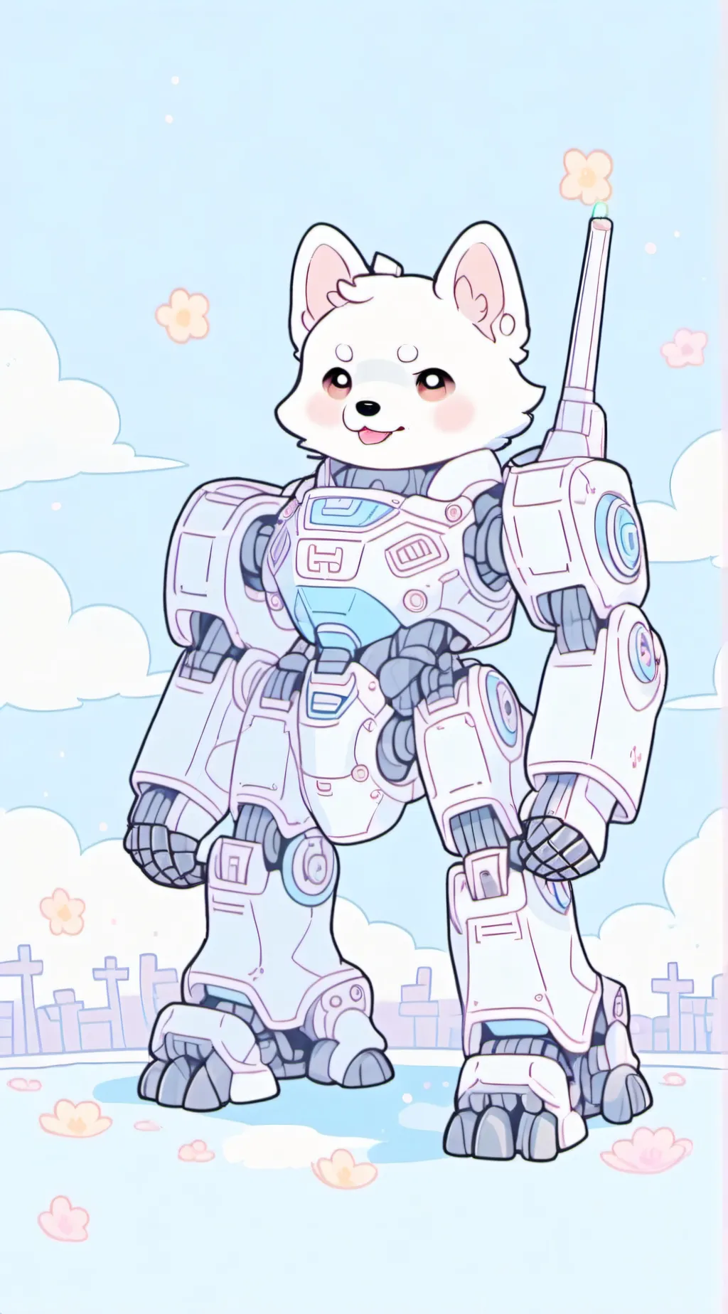 ai character: Dog background