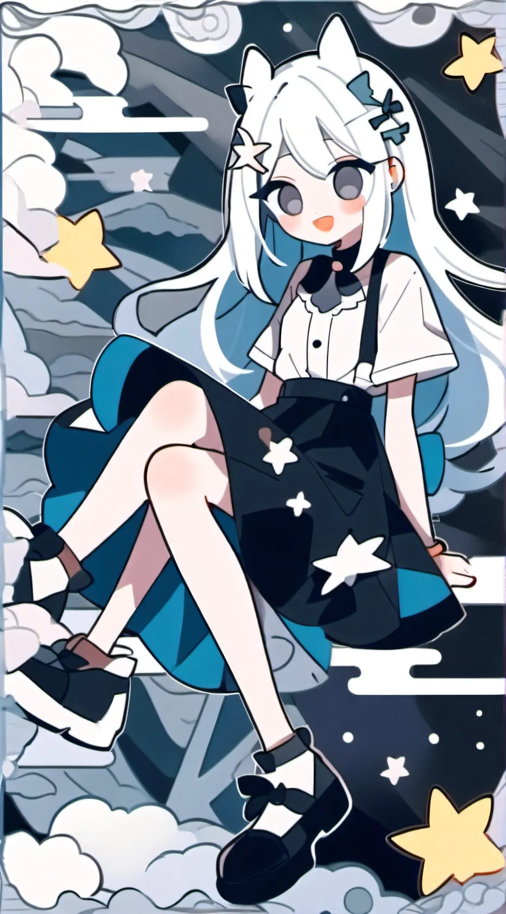 ai character: Bakugo  background