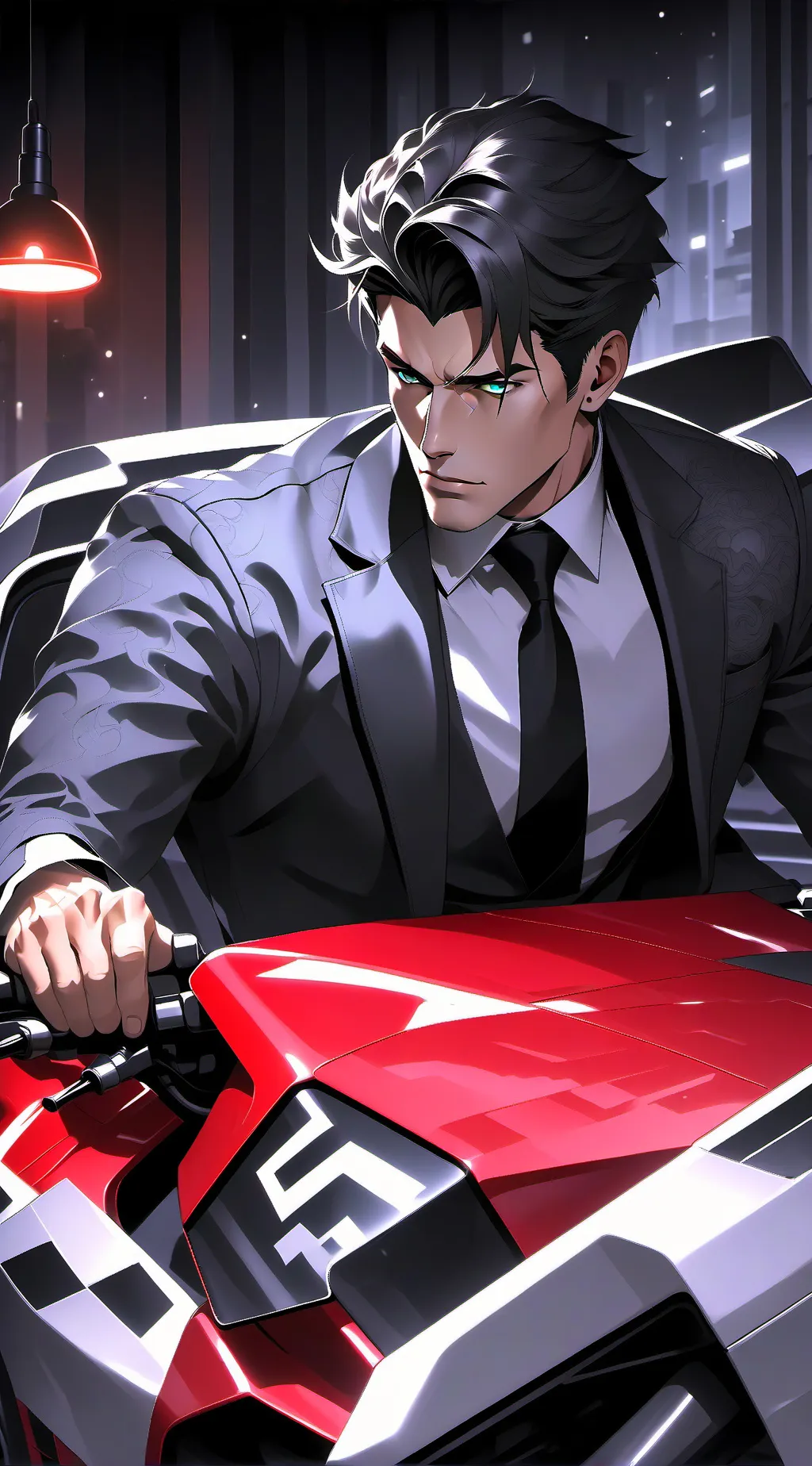 ai character: Leo background