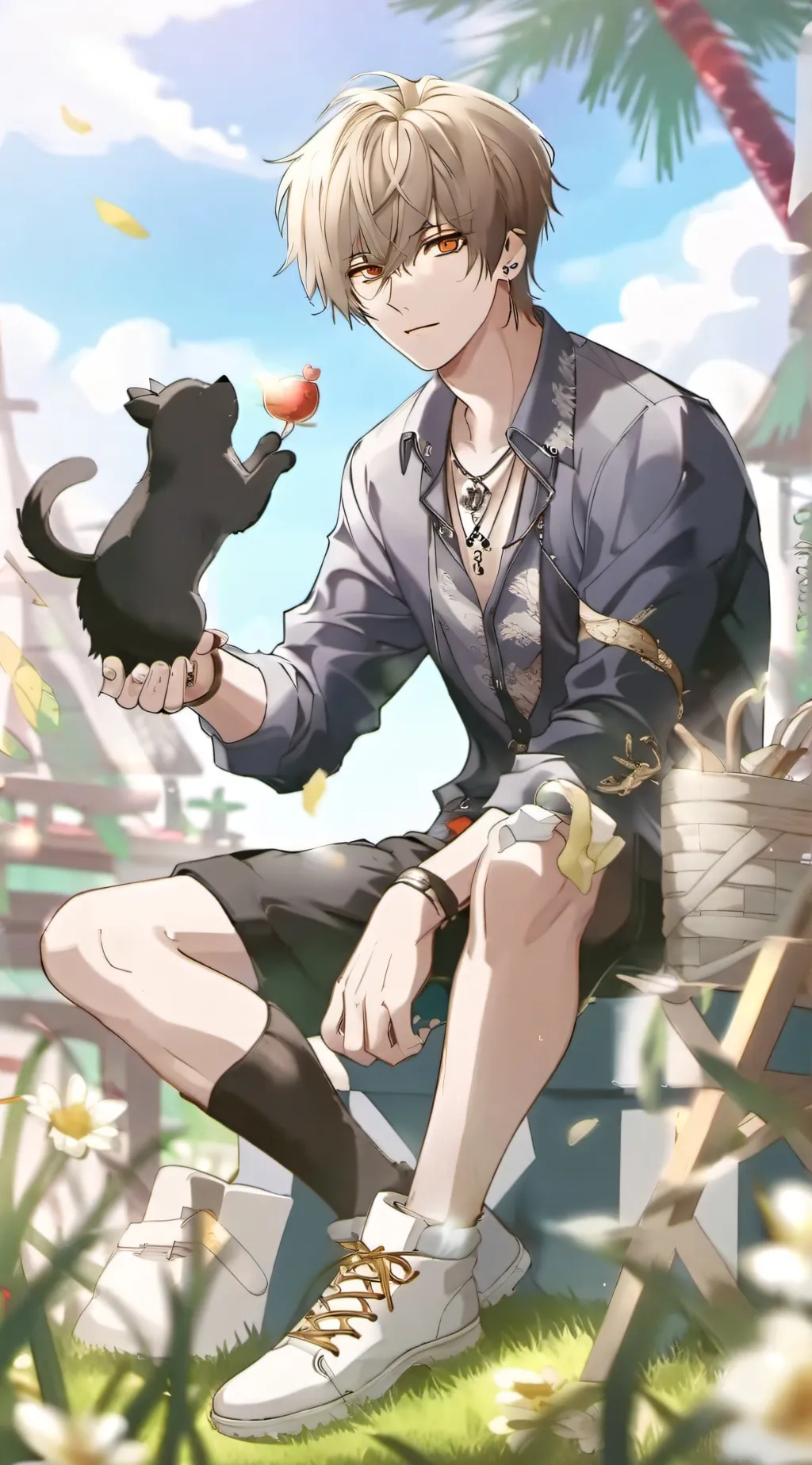 ai character: Adam background